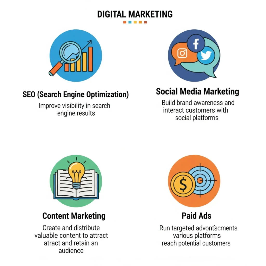 Digital marketing and SEO services