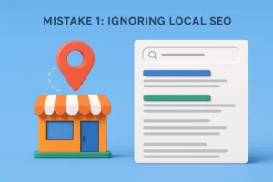 Ignoring Local SEO mistakes small business make