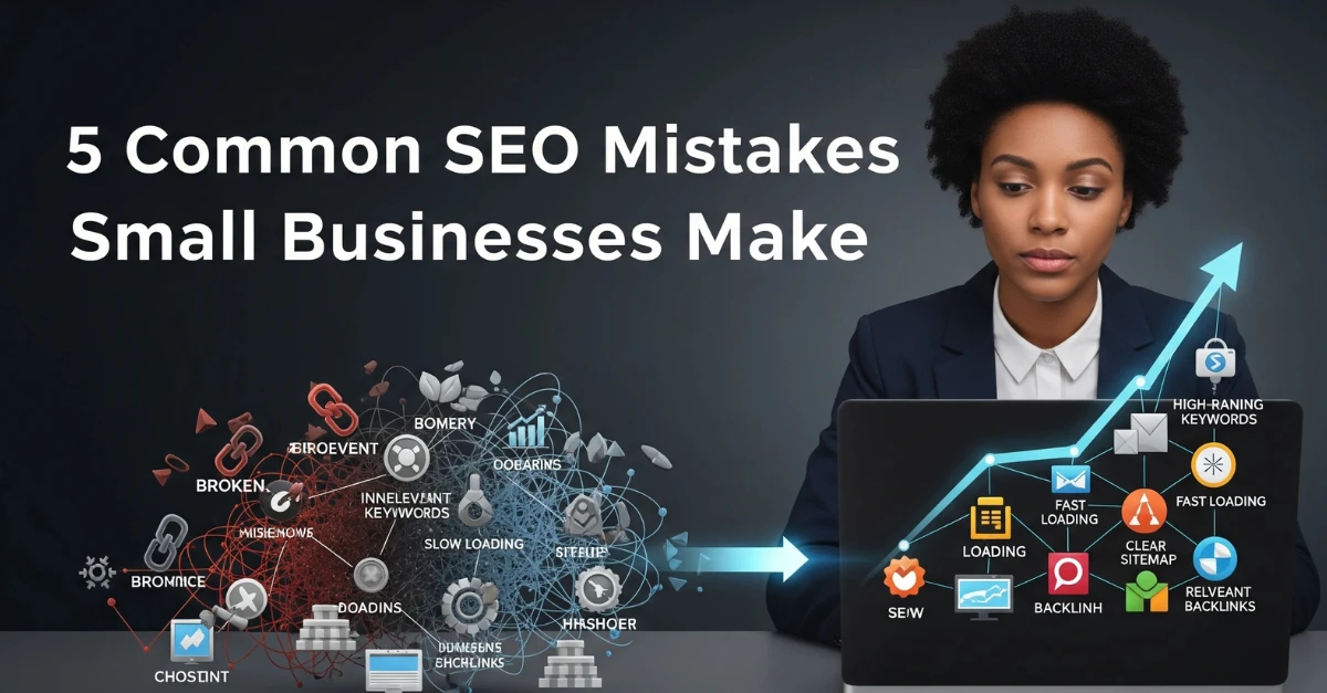 SEO mistakes small businesses make