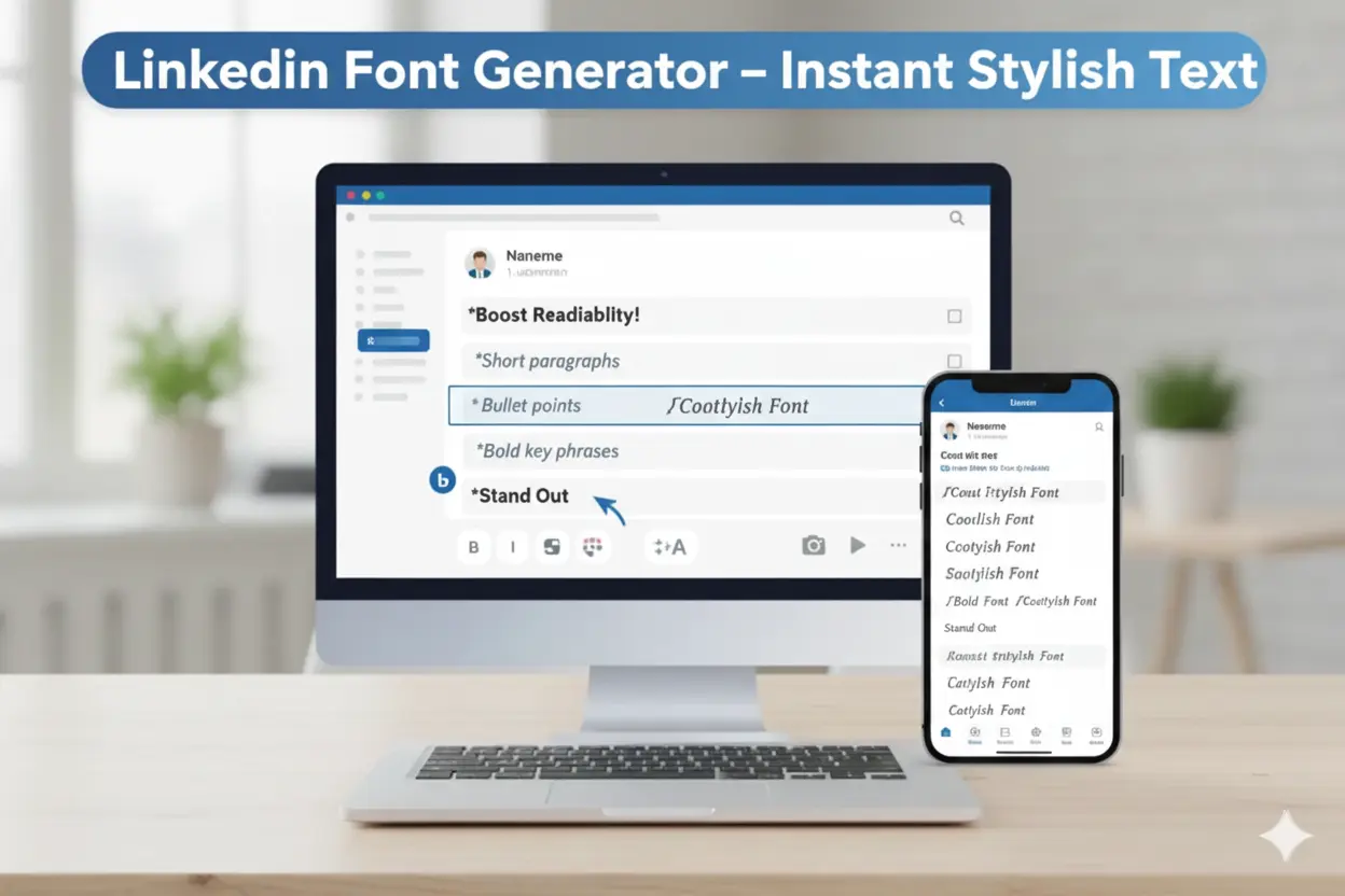 LinkedIn Font Generator