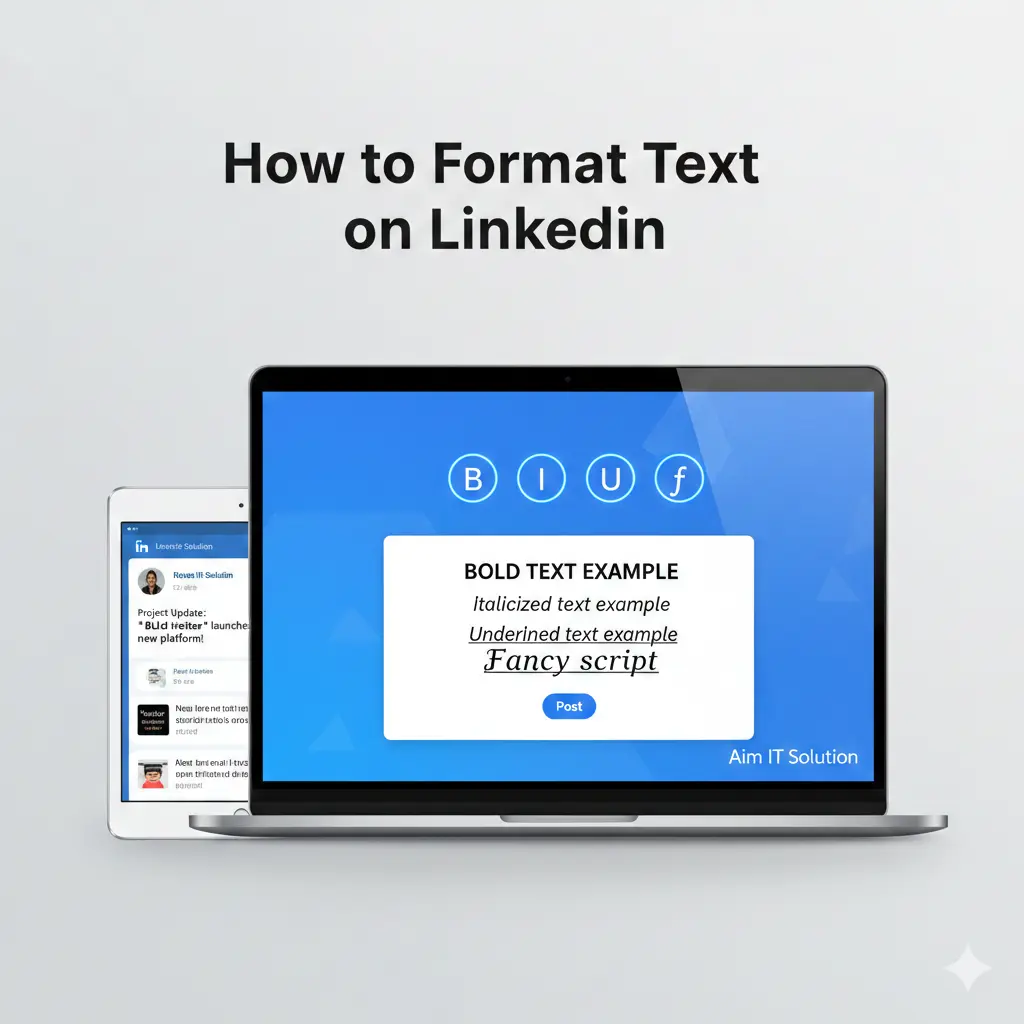 How to Format Text on LinkedIn