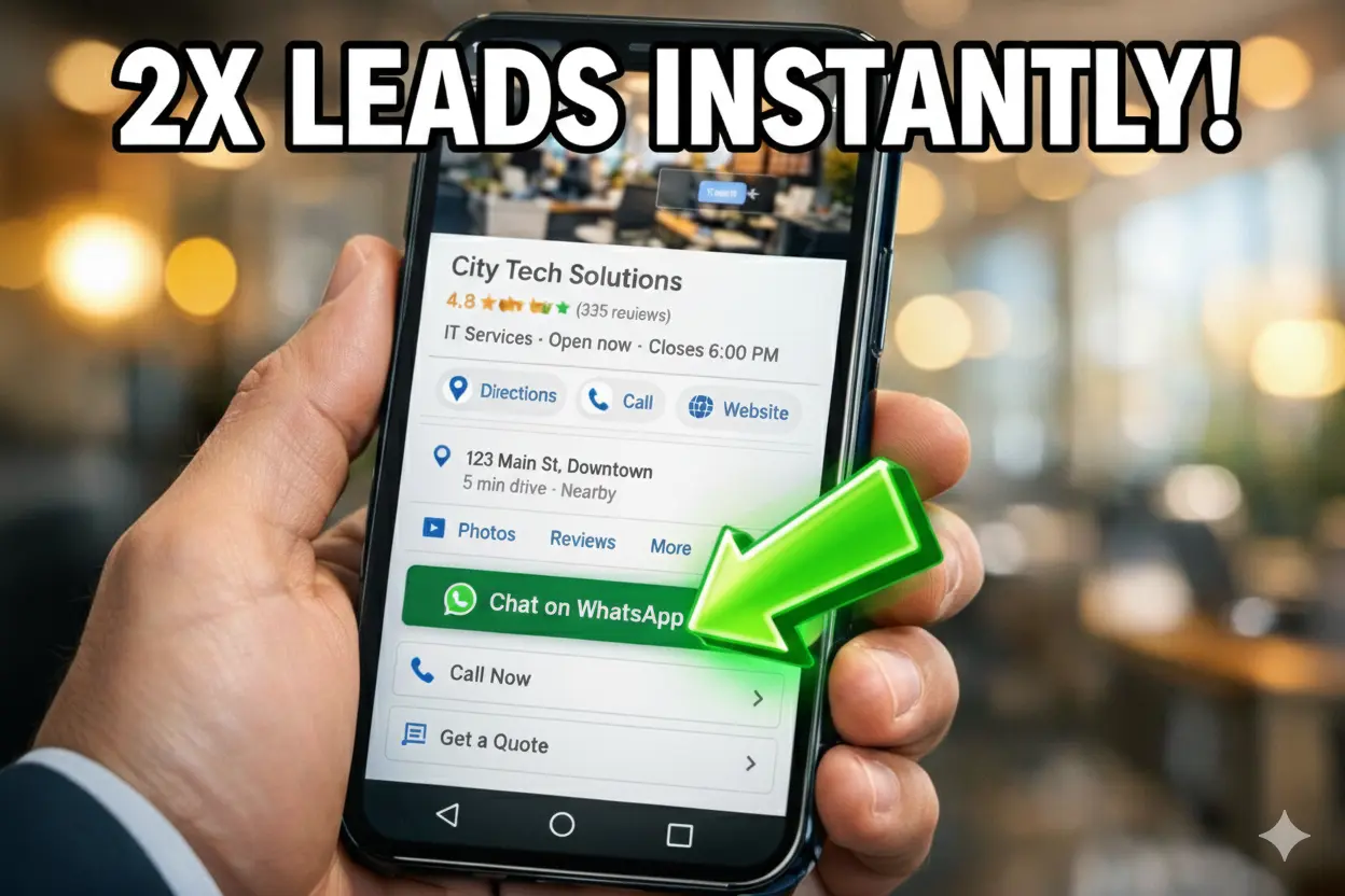Connect WhatsApp to Google Maps