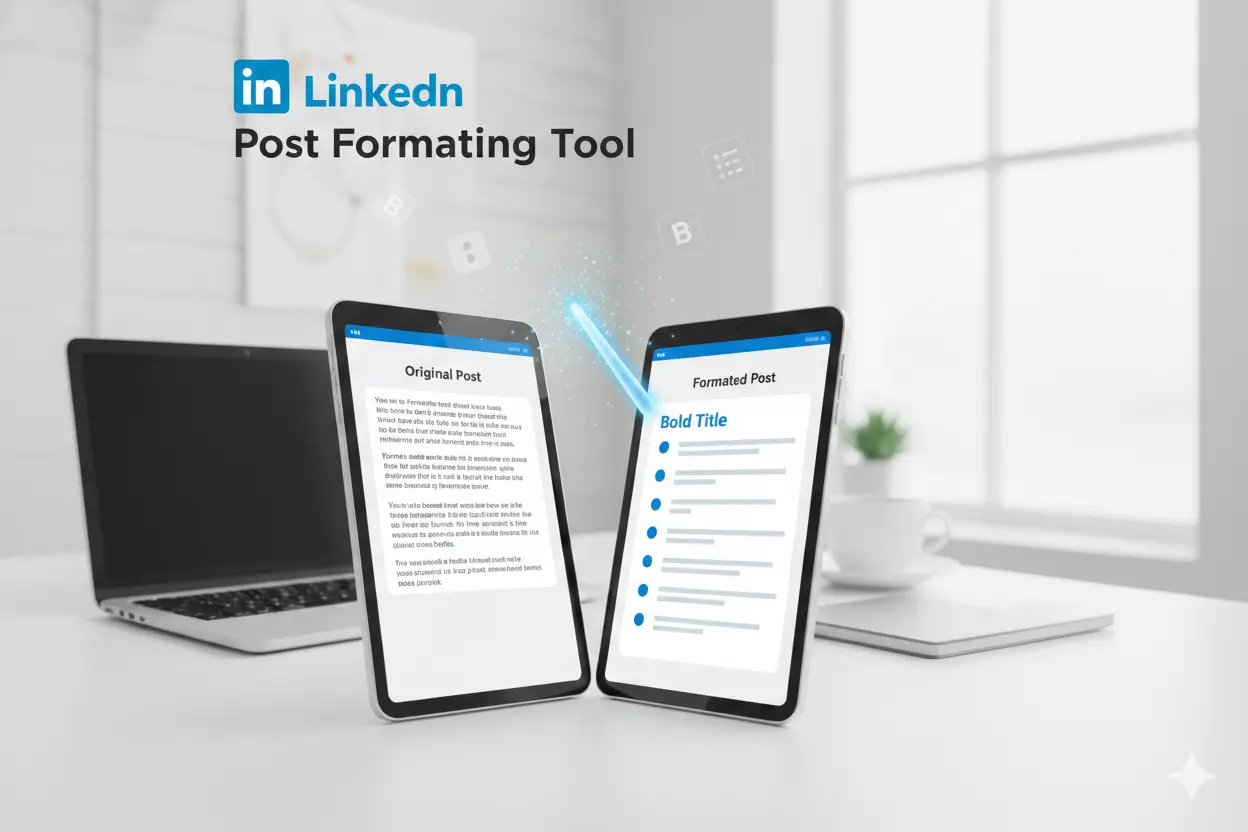 LinkedIn Post Text Formatting Generator